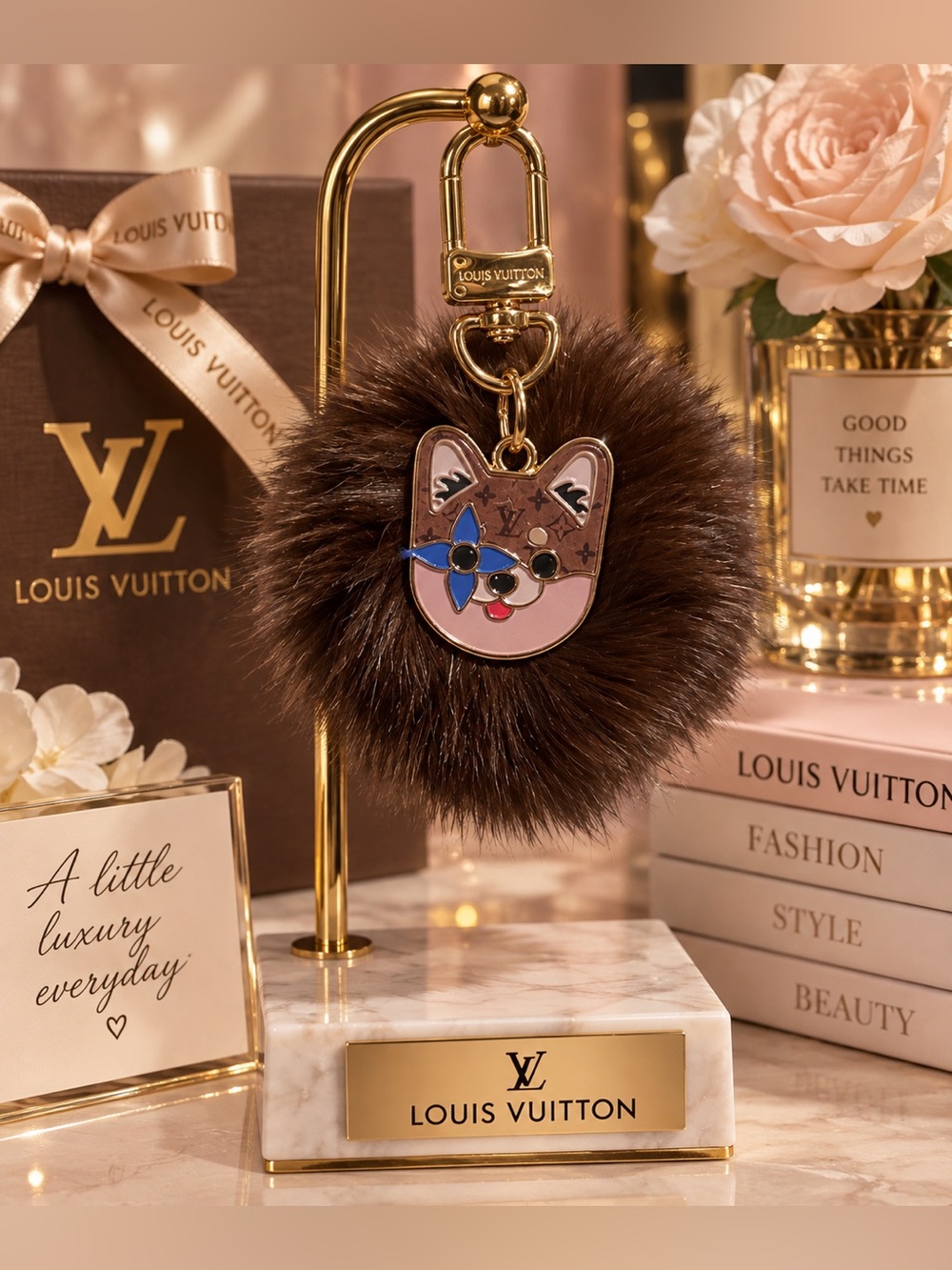 Pom Keychain Accessory